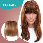Sumoravibe - Estensioni dei capelli con frangia clip-in 3D senza cuciture