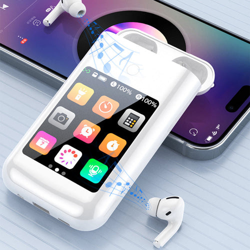 Sumoravibe - Auricolari Bluetooth Multimediali Portatile 3-in-1 con Caricatore