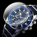 Sumoravibe - Orologio al quarzo multifunzione impermeabile da uomo